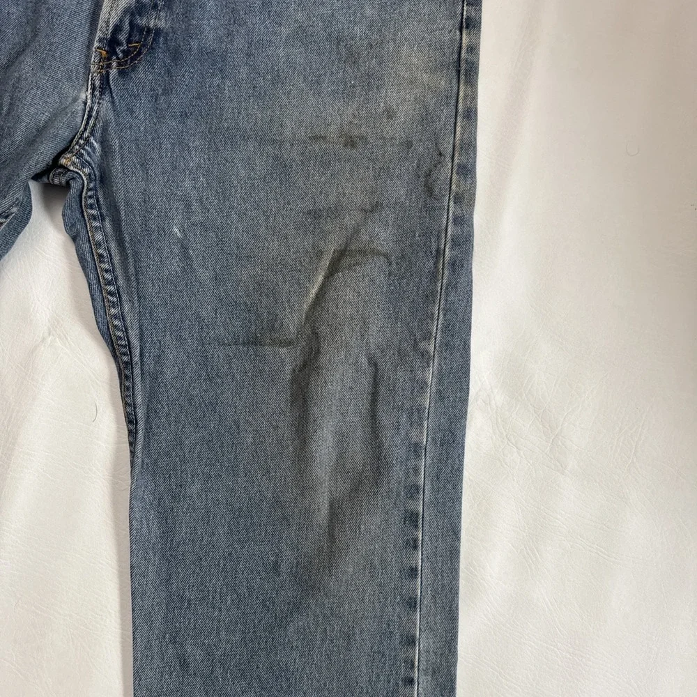 Levi's 505 Jeans Mens 40x30 Blue Relaxed Fit Denim Baggy Y2K Vintage -Fits 39x30